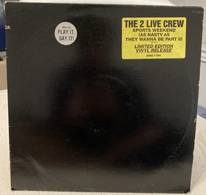 The 2 Live Crew Sports Weekend (As Nasty As They Wanna Be Part II) LP PROMO - Picture 1 of 9