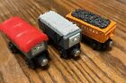 Thomas The Train Wooden Lot  Troublesome Trucks Giggly & Fred Great Condition!!!