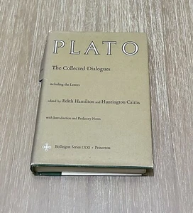 Plato The Collected Dialogues Edited By E. Hamilton & H. Cairns 1987 HC/DJ - Bild 1 von 12