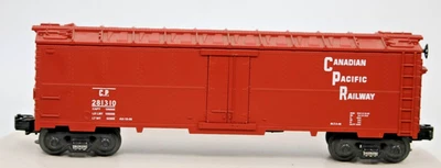 MTH RailKing O Gauge Canadian Pacific Reefer Car #30-7826 C-7 Excellent Used - Image 1 of 4