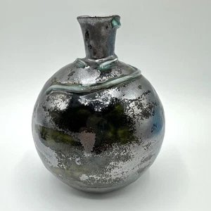 Außergewöhnliche Vase Studio Keramik Abstrakte Form Handgefertigt - Bild 1 von 8