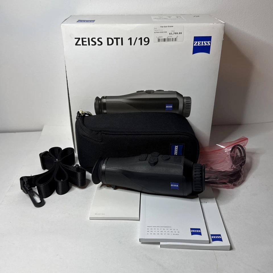 Zeiss DTI 1/19 Thermal Imaging Camera 384x288 Matte Black - Image 1 of 4