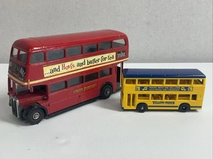 Solido AEC Double Decker Die Cast Bus Hovis & Lledo Marathons M1 Bus - Picture 1 of 12
