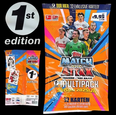 Topps Bundesliga Match Attax 2025/26 – 1x Multipack 1st Edition - 2025 2026