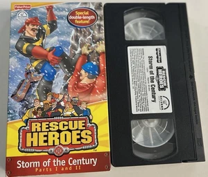 VHS - Fisher Price - Rescue Heroes (Storm of the Century Parts I and II) (1999) - Picture 1 of 2