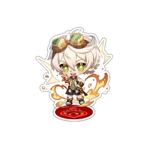 Acrylic Stand Model Plate Genshin lmpact Anime Figure 10cm Desktop Decor Gift J - Bild 1 von 1