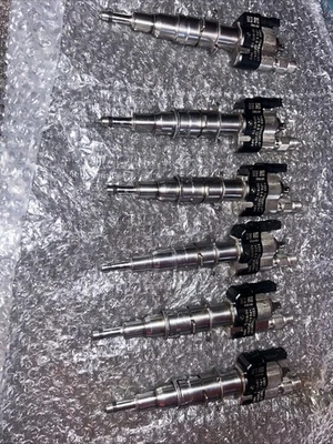 07-10 Juego de 6 inyectores BMW 135i 335i 535i Index 07 N54 Foto 1 de 2