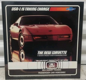 Chevrolet Chevy The New Corvette USA-1 Talking Charge Laserdisc  - Picture 1 of 5