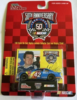 Campeones de carreras #42 Joe Nemechek 1998 Nascar Bell South Chevy Monte Carlo 1:64 Foto 1 de 4