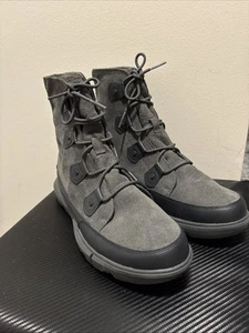 Sorel Explorer Black Waterproofing Insulated Lace Up Men’s Boots SIZE 12 NEW - Picture 1 of 6