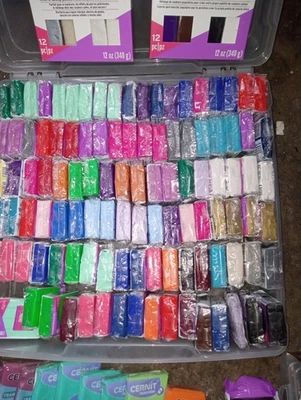 Sculpey lot 4. All premo  plus tools Polymer Clay Lot - Image 1 of 4