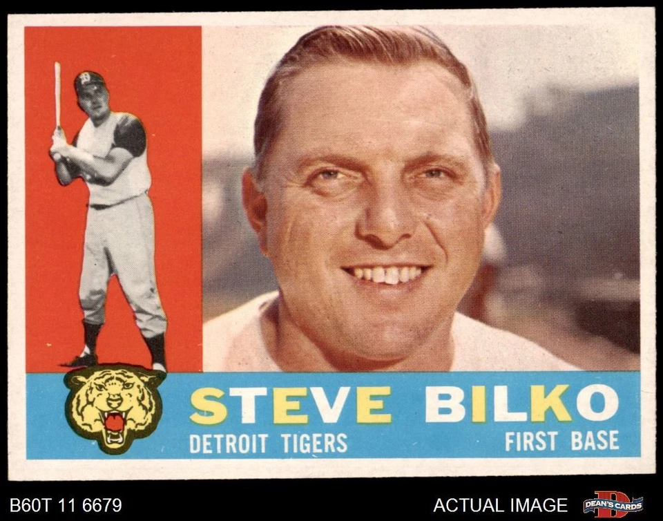 1960 Topps #396 Steve Bilko Tigers 8 - NM/MT - Image 1 of 1