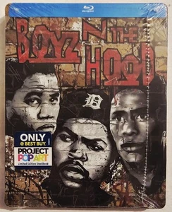 BOYZ N THE HOOD BLU-RAY STEELBOOK LIMITED EDITION POP ART BEST BUY EXCLUSIVE - Picture 1 of 6