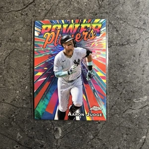 2025 Topps Chrome Power Players Refractor Aaron Judge Yankees # PP-1 - Picture 1 of 1