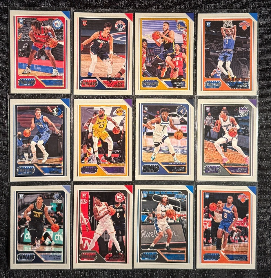 2020-21 Panini Chronicles Threads Complete Your Set You Pick Basketball Card NBA - Image 1 of 1