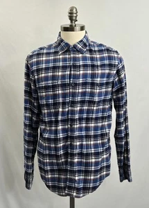Camisa J Crew Hombre Talla Med Multicolor Franela Manga Larga Abotonada - Imagen 1 de 8