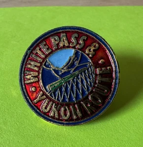 Alaska Collector's Travel Pin WHITE PASS & YUKON ROUTE WP&YR Railroad Train - Bild 1 von 10