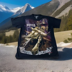 Vintage 1999 Pantera Cowboys From Hell T-Shirt Size Large Extremely Rare Shirt - Picture 1 of 24
