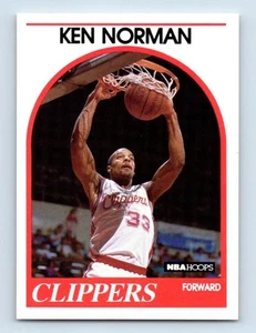 1989-90 Hoops Ken Norman Rookie Los Angeles Clippers #162 - Picture 1 of 2