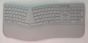 Kensington Pro Fit Ergo Wireless Keyboard Gray (K75402US) With Dongle! - Picture 1 of 5