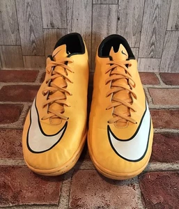 Nike Mecurial Vapor Indoor Soccer Shoes Men’s 11.5 Orange 651635-800 - Picture 1 of 7