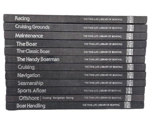 Complete Set of Time Life Library of Boating 12 Books Handy Boatman Maintenance - Imagen 1 de 20