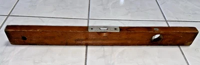 Vintage 24” Wood Level Stevens Level Co. Newton Falls, Ohio TESTED_WORKS !! - Image 1 of 4