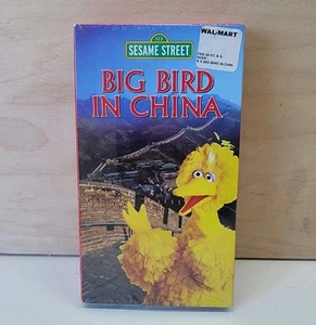 Big Bird in China Sesame Street VHS Movie 2004 CTW Muppets Jim Henson Movie New  - Imagen 1 de 4