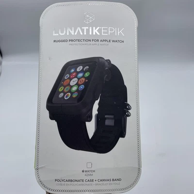 LUNATIK EPIK Polycarbonate Case And Canvas Strap For Apple Watch Series 1 42MM - Image 1 of 4