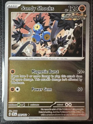 Sandy Shocks 098/162 Reverse Holo Uncommon SV05: Temporal Forces NM - Image 1 of 2
