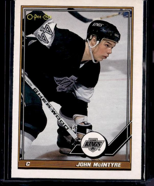 1991-92 Topps #37 John McIntyre - Image 1 of 2