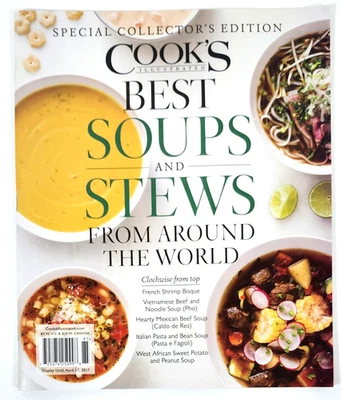 Cook's Illustrated Best Soups & Stews from Around The World-Collector's Ed-2017 - Image 1 of 4