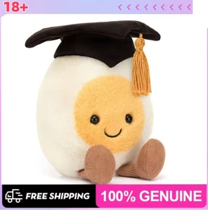 Jellycat Amuseables Boiled Egg Graduation - BNWT - Picture 1 of 4