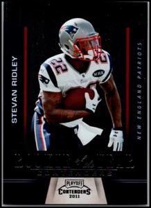 Panini Playoff Contenders Roy Contenders #18 2011 Stevan Ridley ¡Envío gratuito! - Imagen 1 de 2