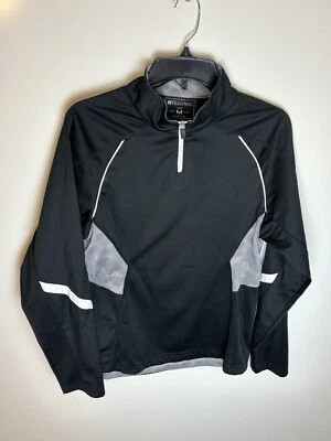 Pullover Holloway para damas con cremallera de cuarto de golf talla M Foto 1 de 4