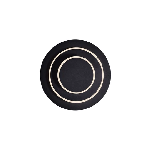 LED Sconce with Matte Black Finish Cover