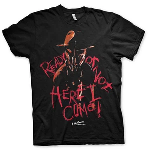 Officially Licensed A Nightmare On elm Street - Here I Come T-Shirt S-XXL Sizes - Picture 1 of 1