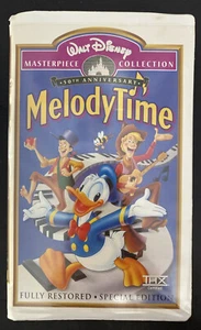 Walt Disney Presents Melody Time (VHS, 50th Anniversary) Pre-owned - Picture 1 of 3