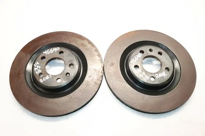 18-20 AUDI A5 SPORTBACK REAR BRAKE ROTORS PAIR LEFT & RIGHT SIDE Y6640 - Image 1 of 4