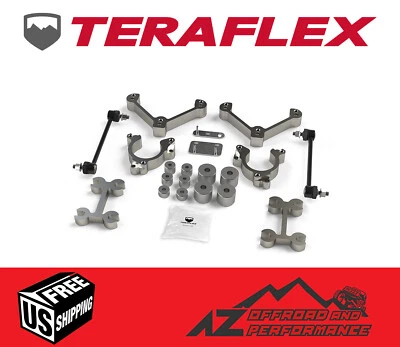 TeraFlex 1.5" Lift Kit For 15-22 Jeep Renegade BU For 17-22 Jeep Compass 1351200 - Image 1 of 4