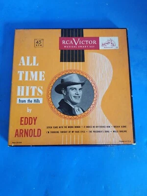 Eddy Arnold All Time Hits from the Hills - 45 RPM 3-Record Box Set - RCA. - Image 1 of 4