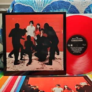 The White Stripes White Blood Cells Original 2001 XL UK Import RED TRANSLUCENT - Picture 1 of 8