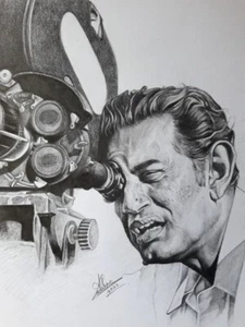 Satyajit Ray Apur Sansar Orig Film Movie Shooting script Mega Rare India 1959 - Picture 1 of 21