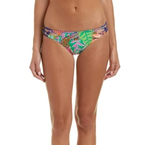 Trina Turk Tropic Escape Bikini Bottom Multi Size 4 - Picture 1 of 2