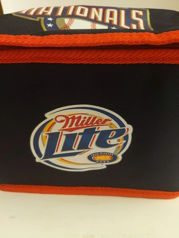Washington Nationals Miller Lite Mini Beer Bag Cover