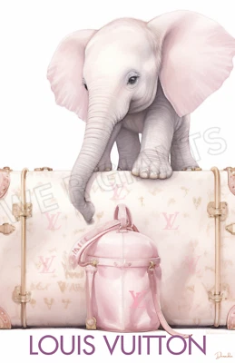 Arte de pared Louis Vuitton 11x17 impresión decoración de pared arte Louis Vuitton Foto 1 de 3