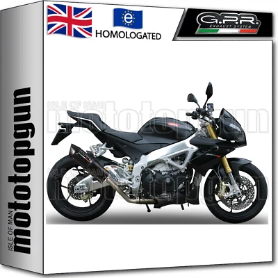 GPR EXHAUST CAT FURORE BLACK APRILIA TUONO V4 R - APRC 2014 14 - Imagem 1 de 3
