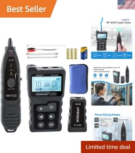 Advanced Network Cable Tester With PoE& NCV & Lamp For , Multifunction Wire... - Picture 1 of 8