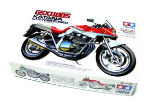 TAMIYA Motorcycle Model 1/12 Motorbike SUZUKI GSX1100S KATANA Customtuned 14065 - Picture 1 of 1