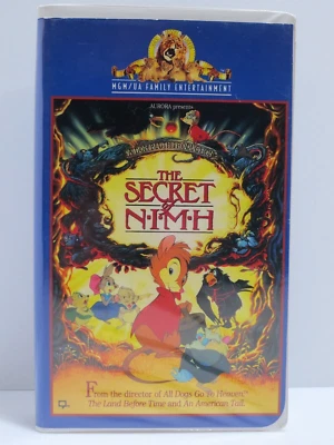 The Secret of N-I-M-H (VHS, 1994) - Image 1 of 4